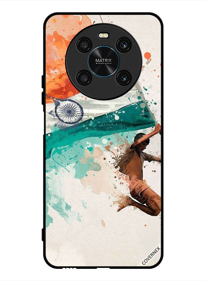 Covernex Protective Case Cover For Honor X9 4G Holding India Flag While Flying - Image 1