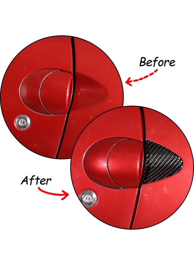 TOYCIDFG Exterior Door Handle Cover Trim Compatible with Mitsubishi Eclipse 2006-2011 Outer Door Bowl Anti-Scratch Protection Cover Trim Accessories - Image 2