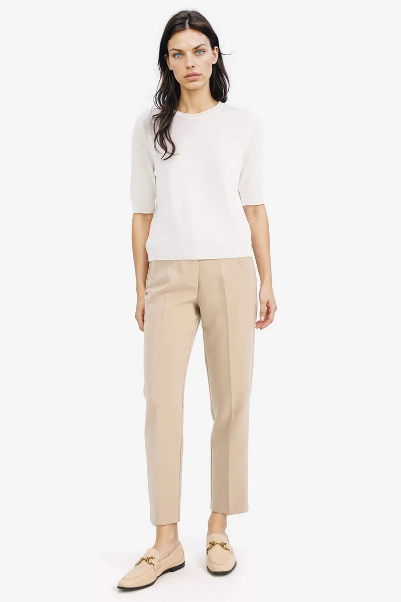 ديفاكتو Regular Fit Crew Neck Basic Knitted Pullover