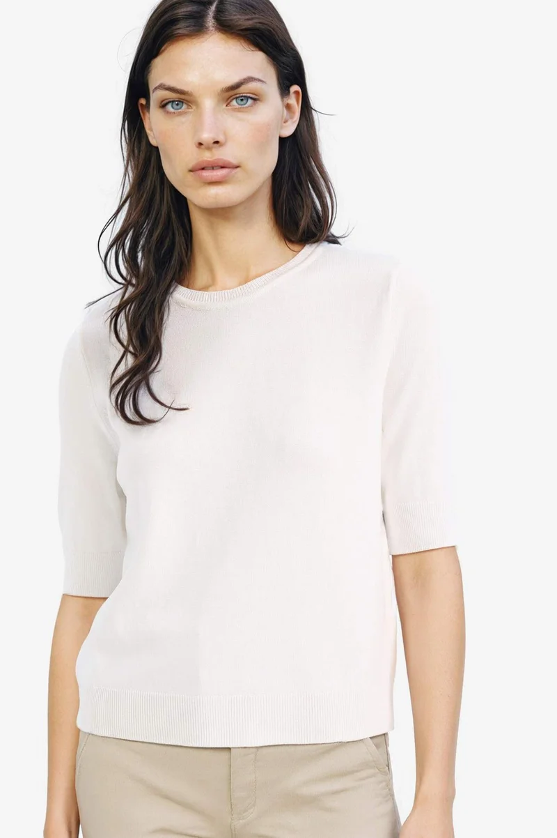 ديفاكتو Regular Fit Crew Neck Basic Knitted Pullover