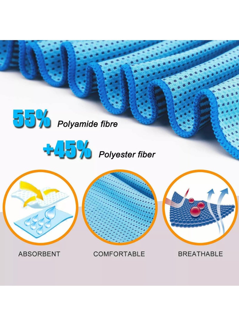 Generic 5 Packs Cooling Towel, Quick Dry Sports Towel for Yoga Fitness Golf Tennis Camping Games，Fitness Towel (30x80cm) - Image 2