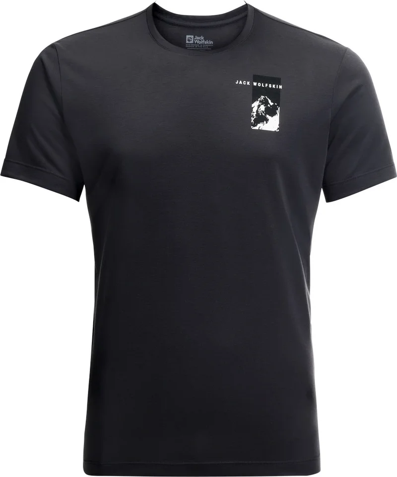 جاك ولفسكن Vonnan S/s Graphic T Men's T-Shirt 1809941TR