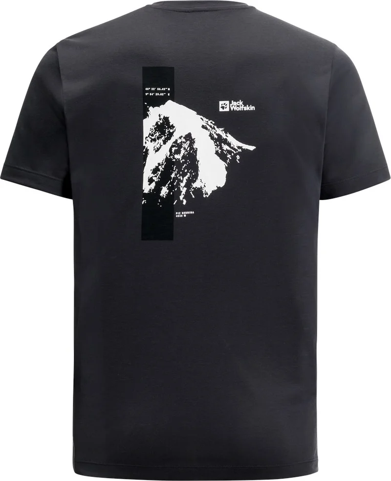 جاك ولفسكن Vonnan S/s Graphic T Men's T-Shirt 1809941TR