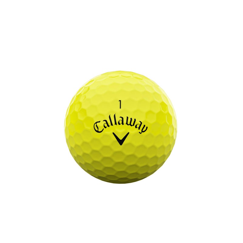 Callaway Golf Supersoft Golf Balls (2025, Yellow) - Image 2