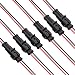 CHCSHH 2 Pin Connector6 kit 18 AWG Automotive Electrical Connectors Waterproof Wire Connectors 2 Pin Electrical Connectors Waterproof Plug in Wire Connectors Ideal for Motorcycle Car Boat - Image 2
