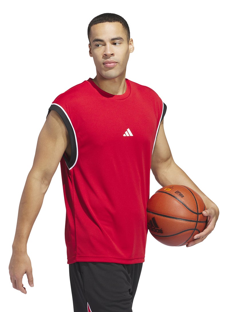 Adidas Basketball All World Tank  - Image 5