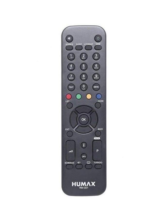 Humax Remote Control For Receiver Black