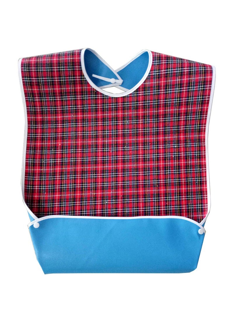 Adult Bibs, Adult Washable Waterproof Dining Mealtime Bib for Elderly Men Women