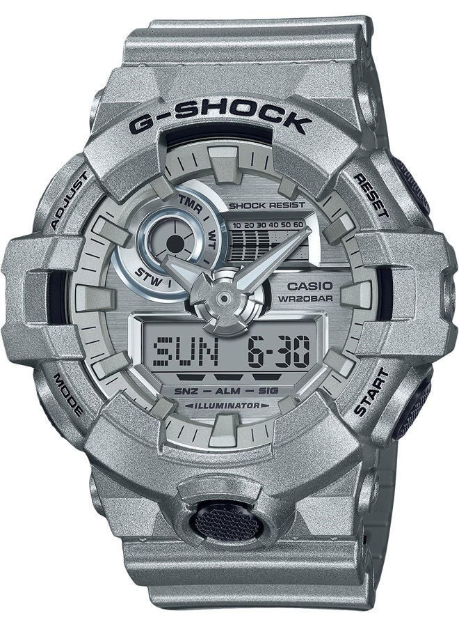 CASIO G_Shock Resin Analog+Digital Wrist Watch GA-700FF-8ADR - Image 1