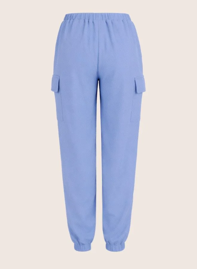 Freehand  Women Relaxed Fit Solid High Rise Joggers  | Best Price UAE
