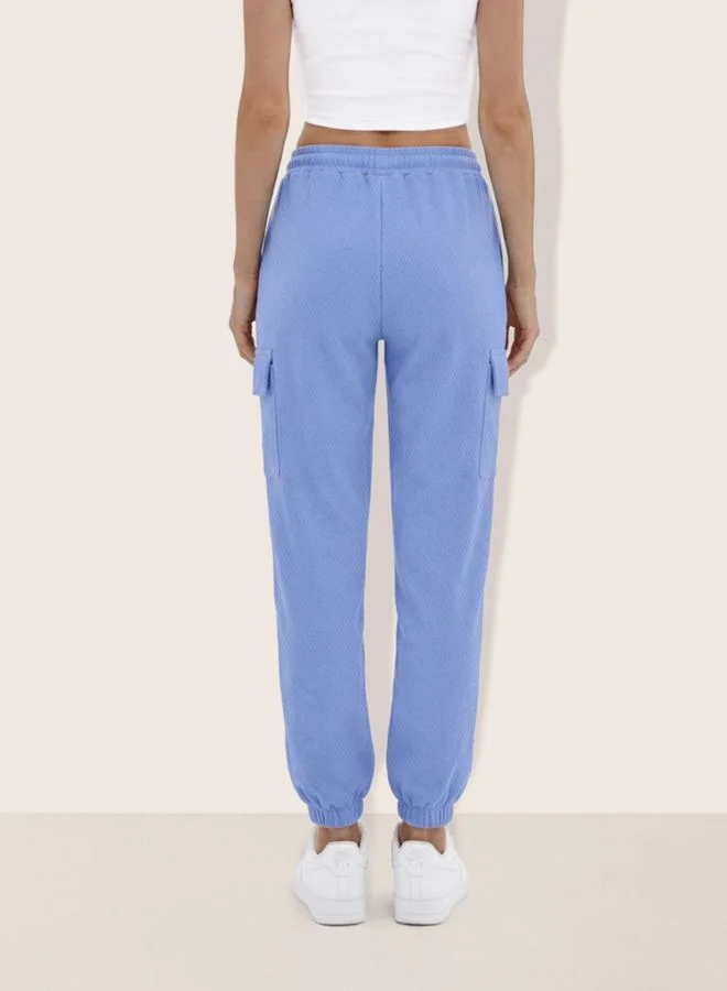 Freehand  Women Relaxed Fit Solid High Rise Joggers  | Best Price UAE