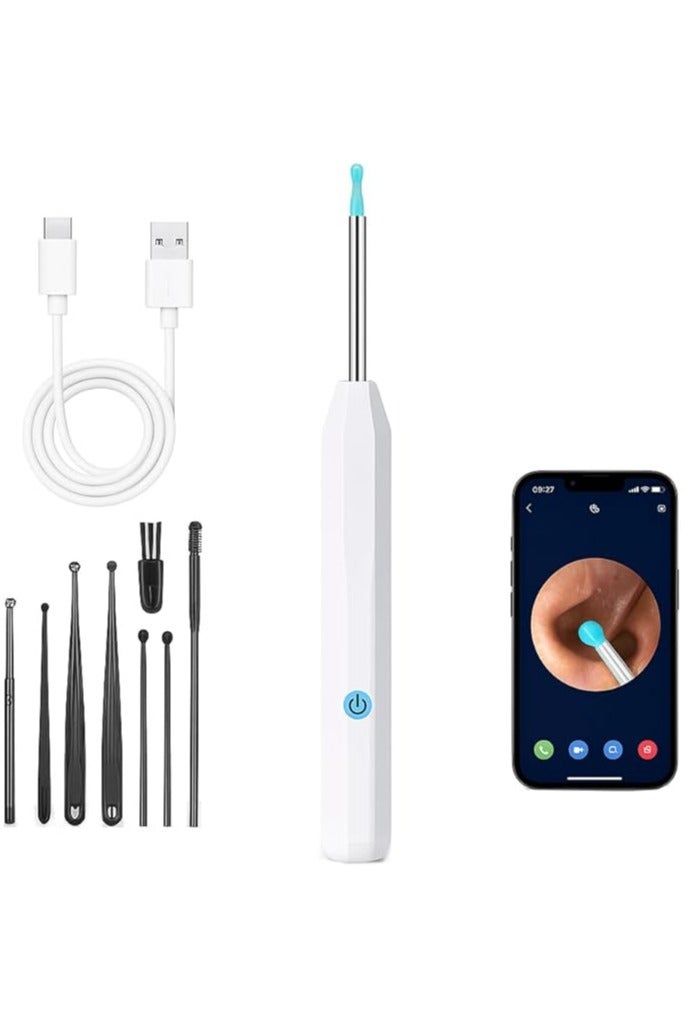 amazing.EGP Ear Wax Removal Kit, 8-in-1 Cleaning Tools with Soft Tips, Safe for Adults and Kids (WHITE) - Image 1