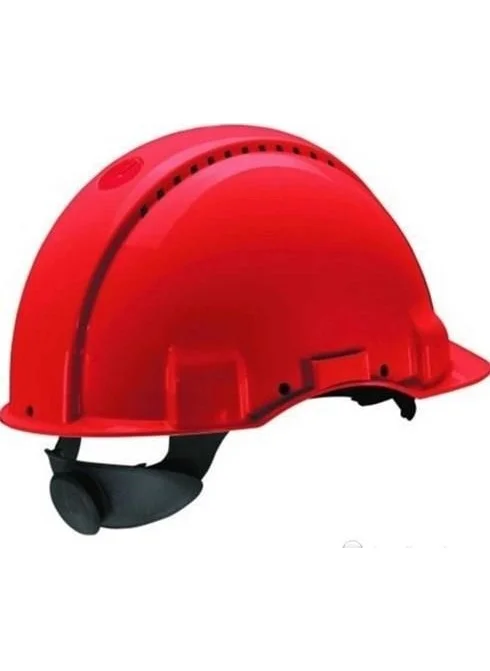 3M Peltor G3000 Adjustable Red Helmet