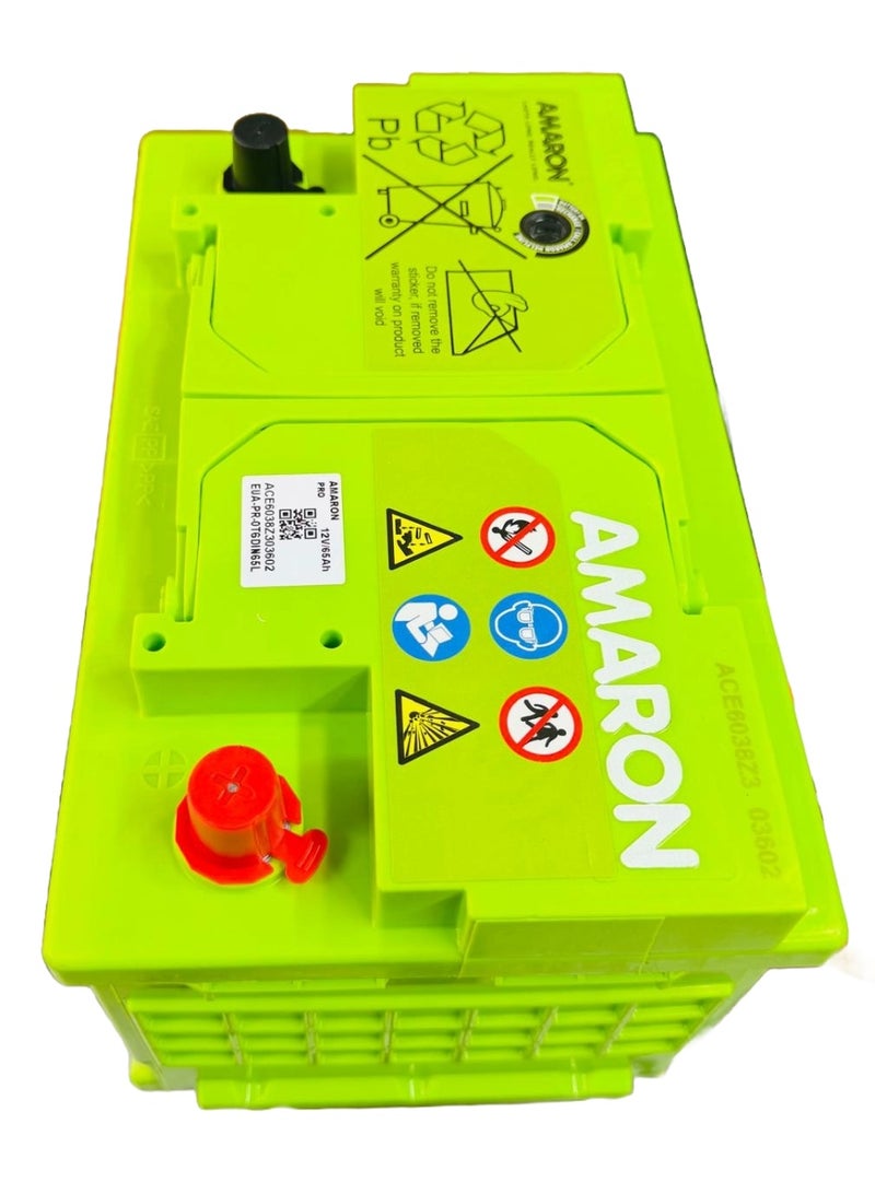 Amaron Car Battery 12V 65AH DIN65L/T6 ( Fortuner 2016~`) - Image 3