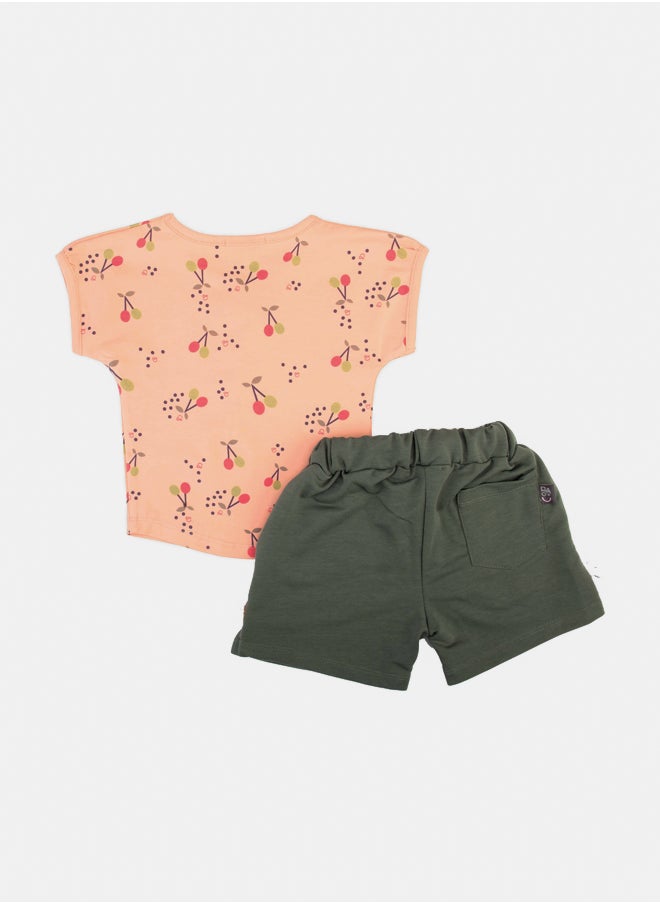 OWNKIDS Baby Girls Shorts Set  - Image 2
