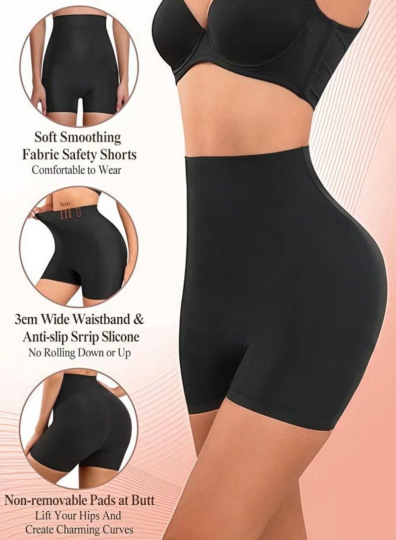 WEIJIANGJUN Womens Padded Underwear Lifter Panties Seamless Shapewear Tummy Control High Waist Hip Pads Enhancer Shorts  - Image 3