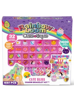 Rainbow Loom Rainbow Loom: Cute-Tique Cute Bliss Kit, Bracelet Making Kit, Kids Crafting Activity, Ages 7+  - Image 1