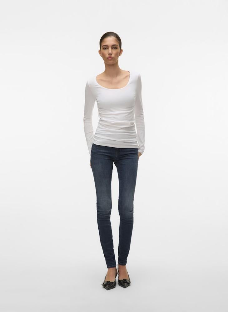 VERO MODA Casual Crew Neck T-Shirt - Image 5