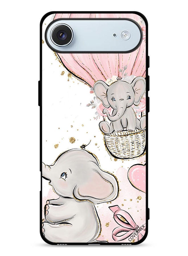 Covernex Apple iPhone Air Protective Case Cover Baby Elephants Art - Image 1