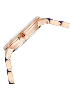 ANNE KLEIN آن كلاين ساعة انالوج للنساء من الستانلس ستيل AK1412NVRG  - Image 3