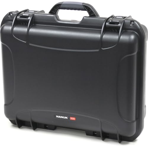 NANUK Large Series 930 Lightweight NK-7 Resin Waterproof Protective Case, Black - Image 5