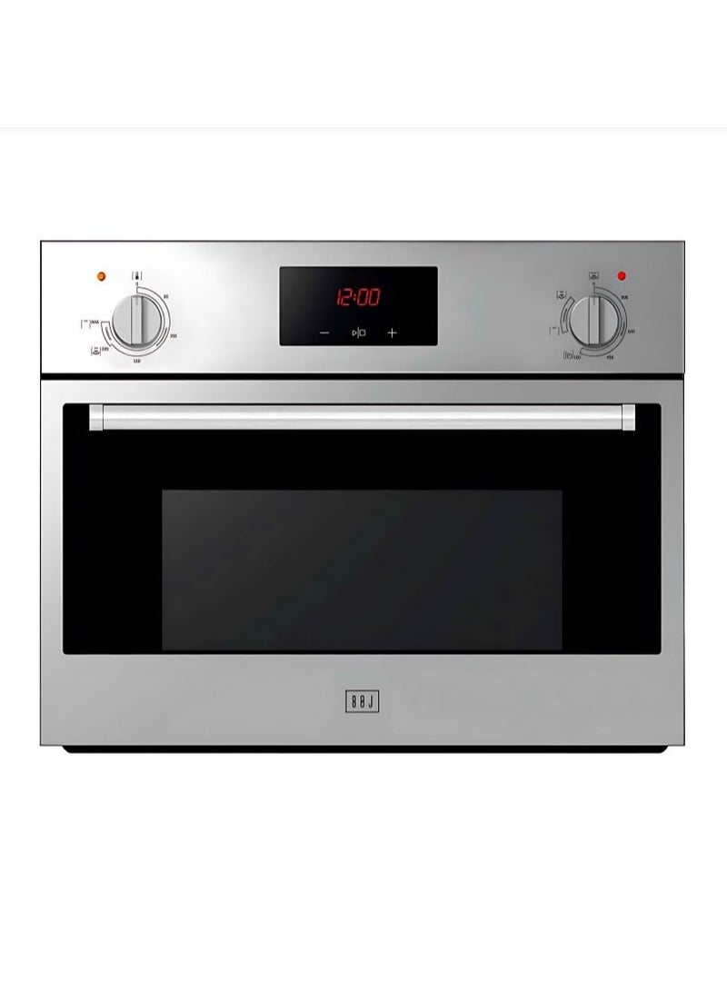 BOJ 45cm Built In Microwave Oven MOG 3460BX With Grill Digital Control And Knobs Door With Safety And Contact Switch 34 L Inner Capacity 3 Cooking Programs Made In Italy - Image 1