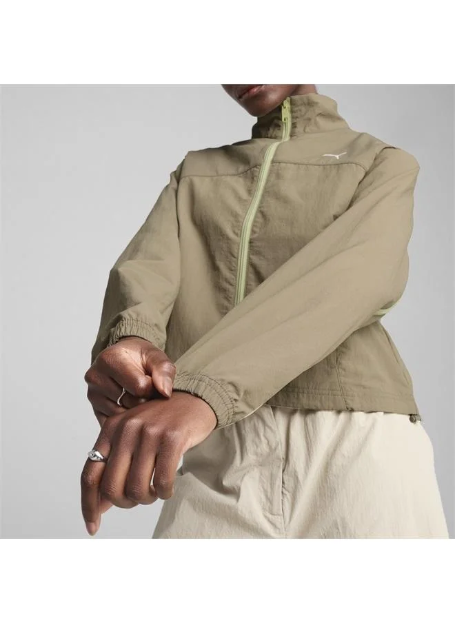 Puma DARE TO Oversized Zip-Off Woven Jacket Women