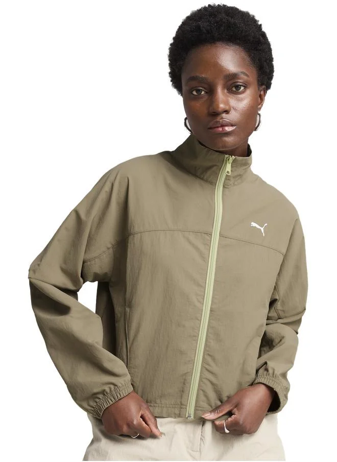بوما جاكيت منسوج بسحاب للنساء من تشكيلة DARE TO Oversized