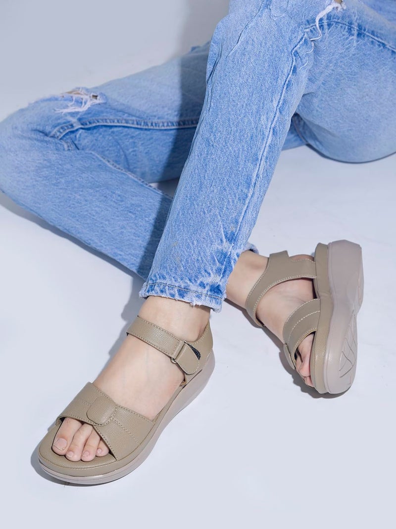 Shoetopia صندل كعب نسائي من شوتوبيا - 1193 - Image 1
