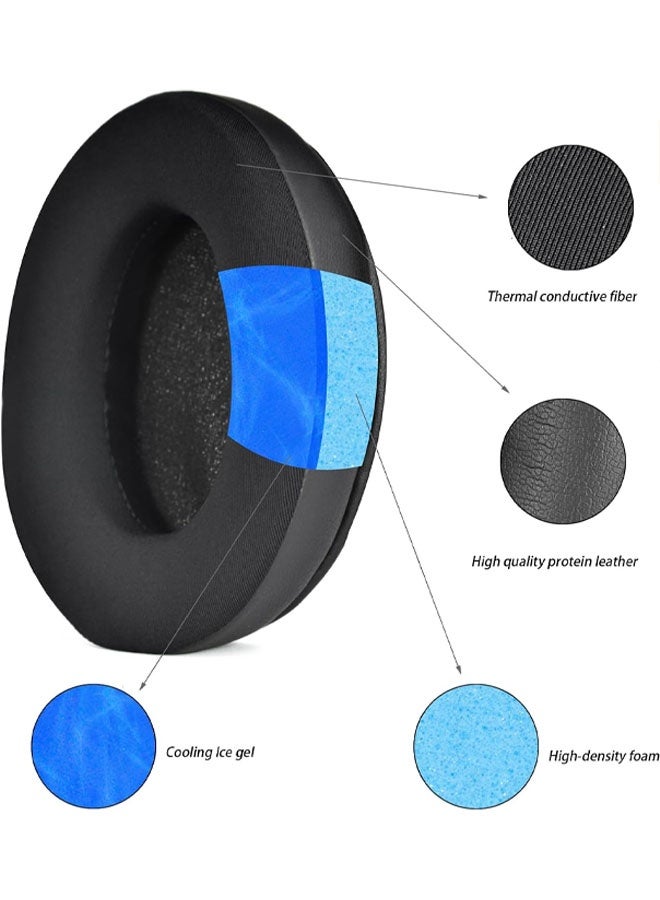 Replacement Ear Pads, Upgraded Cooling Gel Ear Pads Made With Softer Ice Silk And Memory Foam Material. Compatible With Sony WH-CH720 CH720N(Headphones Not Included) - Image 4