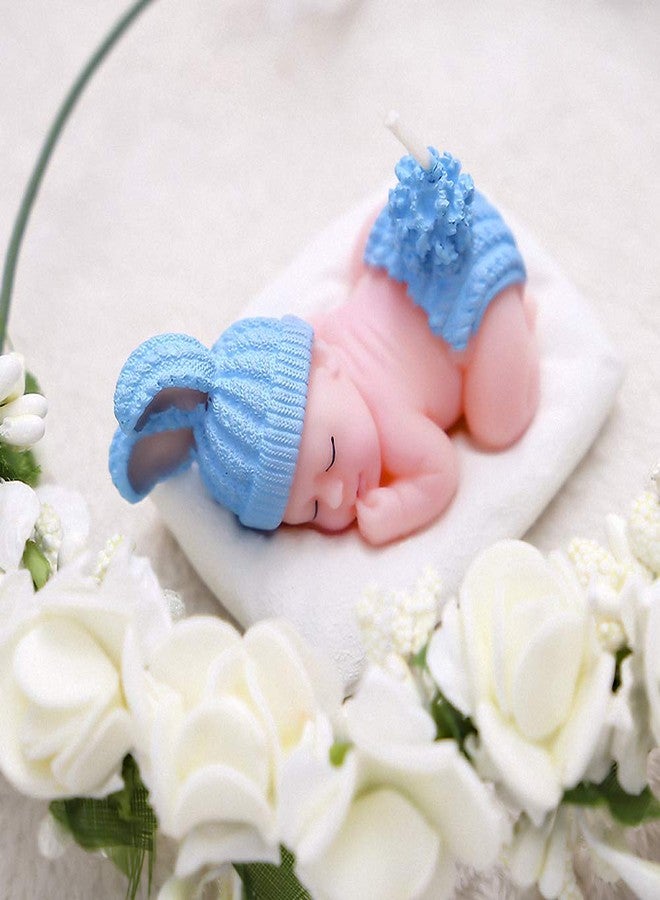 Fewo 2Pcs 3D Sleeping Baby Design Silicone Soap Mold - Cute Baby Mold for Making Candle, Cake, Chocolate, Fondant, Resin Crafts, Aromatherapy, Gypsum - Image 5