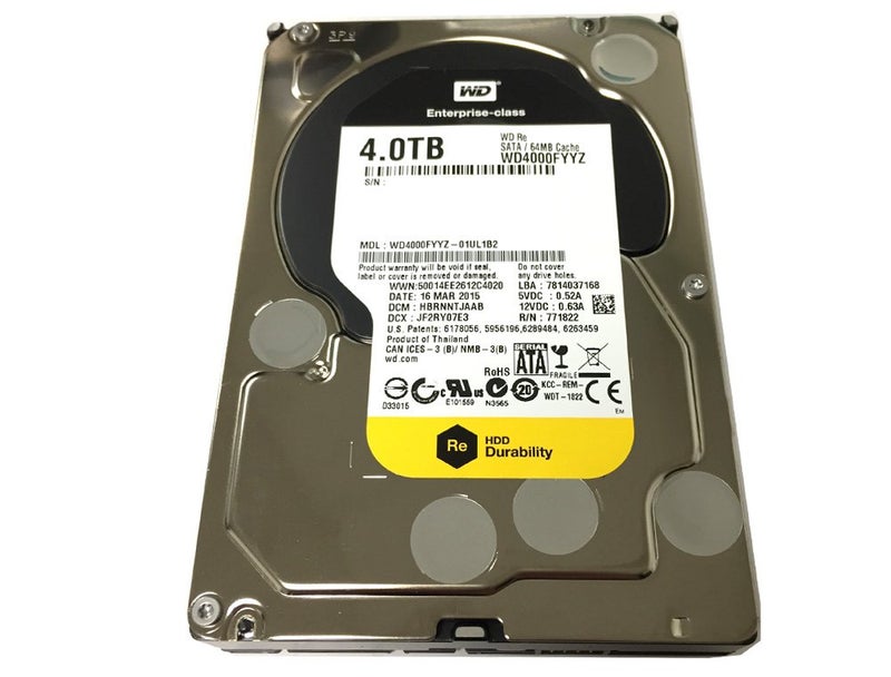Western Digital WD4000FYYZ ENTERPRISE 4TB 7200RPM 64MB Cache SATA 6.0Gb/s 3.5 internal hard drive - Image 2
