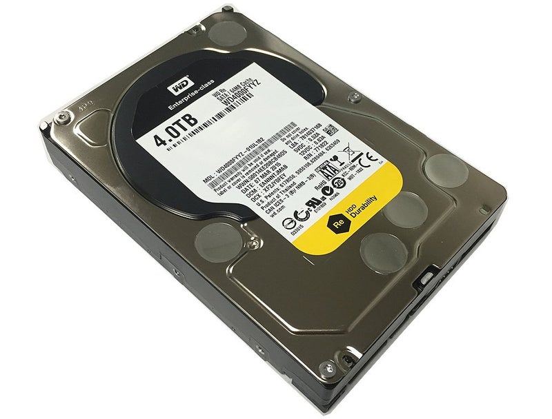 Western Digital WD4000FYYZ ENTERPRISE 4TB 7200RPM 64MB Cache SATA 6.0Gb/s 3.5 internal hard drive - Image 1