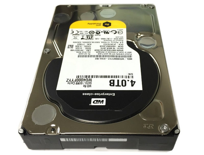 Western Digital WD4000FYYZ ENTERPRISE 4TB 7200RPM 64MB Cache SATA 6.0Gb/s 3.5 internal hard drive - Image 4