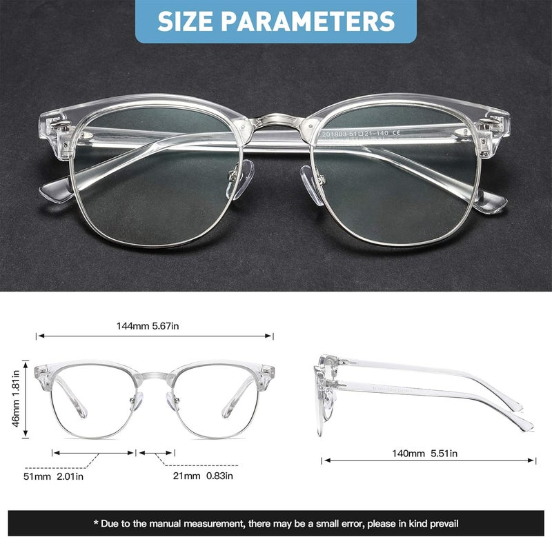 AOMASTE Store Blue Light Glasses for Woman/Men Computer Bluelight Glasses Womens/Mens - Image 2