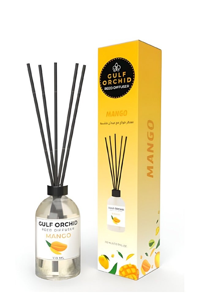 جولف أوركيد معطر جو بعصي خشبية. برائحة المانجو 110 مل - Image 1