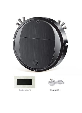3 In 1 Smart Sweeping Robot, Powerful Suction Robot Cleaner, Rechargeable Mini Sweeper With Automatic Obstacle Avoidance, Robotic Vacuum Cleaner For Home Office, (1pc, Black) - pzsku/ZFCE93D15FBD466F354DCZ/45/_/1727779250/ee688394-15b2-4dea-ad1c-0dfd23ed960e