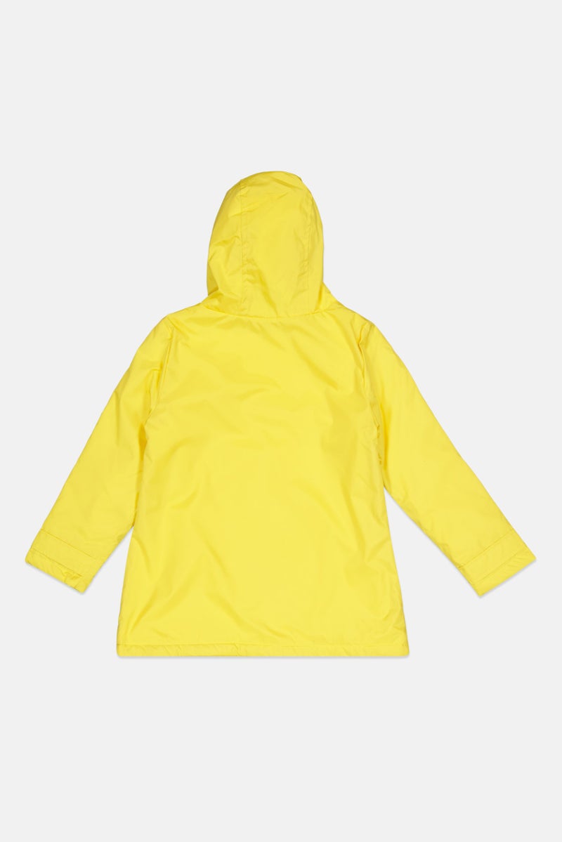 carter's Kids Girl Allover Print Rain Jacket, Yellow Combo - Image 2