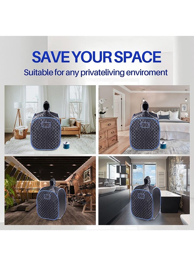 Portable Sauna, Personal Sauna for Home with 2L Steam Generator, Personal Sauna Tent, Portable Steam Sauna Box with Remote Control, Steam Saunas for Home,at Home Sauna - pzsku/ZFCE97CE7BAD694030C2AZ/45/_/1712660827/64606673-4927-4cb9-9e73-1acda5a377e6