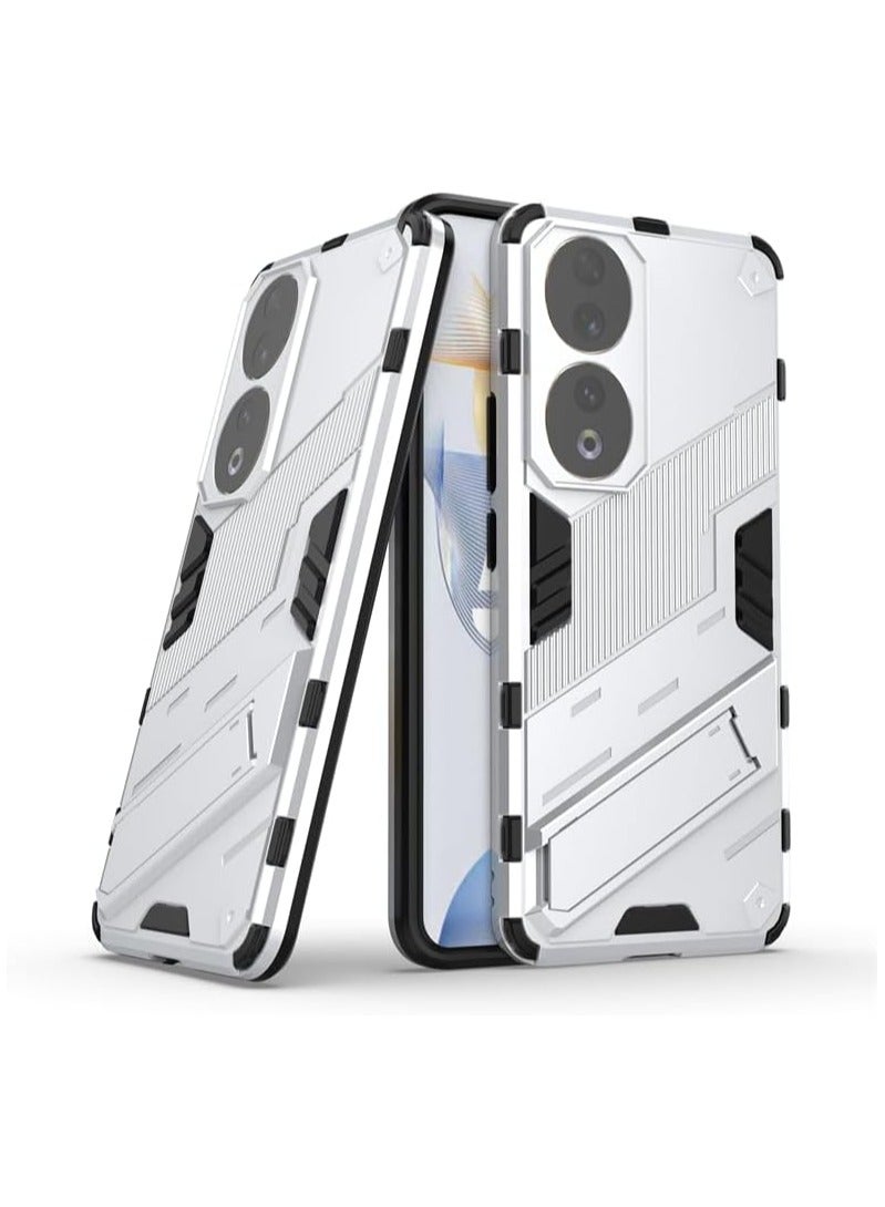 عام غطاء هاتف متوافق مع هونر 90 5G - غطاء واقي مضاد للصدمات مع حامل مغناطيسي، حماية عسكرية من مزيج PC+TPU، غطاء صلب متين