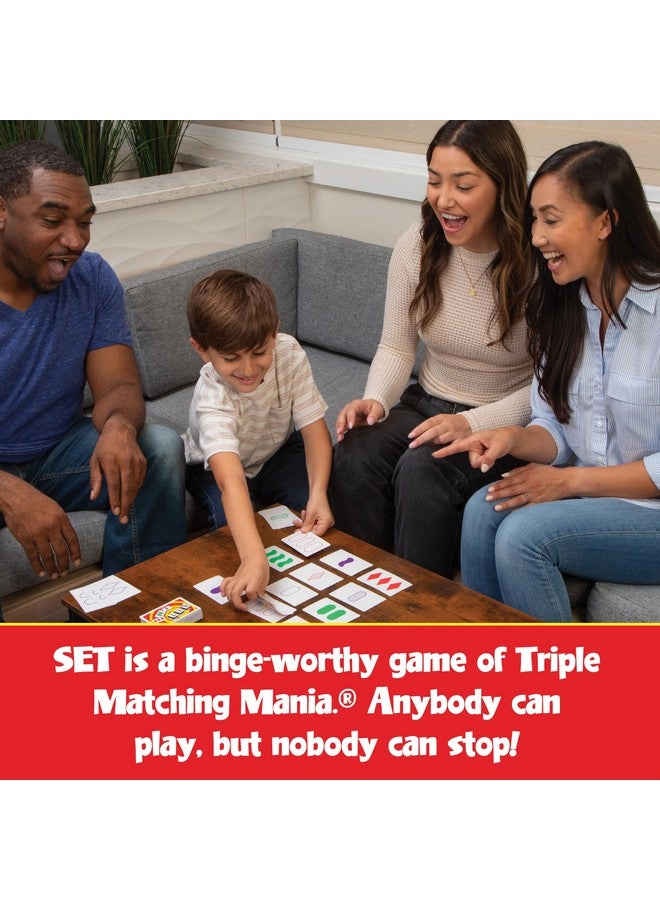 PlayMonster SET Card Games for Kids - Collectors Tin, Matching Game, Learning Games, Fun Family Games, Game Night, Travel Games, Memory Game, Learning Game, Multi-Player Card Game of Visual Perception, Ages 6+ - Image 5