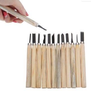 Generic 12Pcs Wood Carving Tool Set Whittling Wood Handle Chisel Woodworkers Sculpture Tool - pzsku/ZFCE98D43FEB05470A166Z/45/1748264542/a3ebf929-ebb1-40db-b3da-f81e910239ba