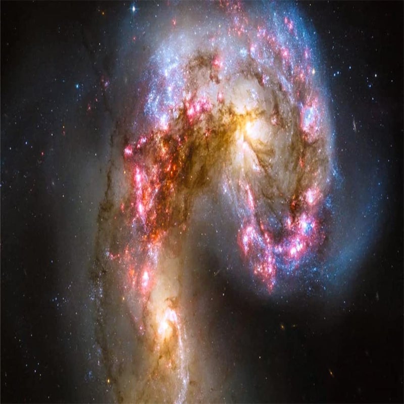 JALSA Galaxy Tapestry Background Custom Made For Walls 1.50 * 1.50 - Image 2
