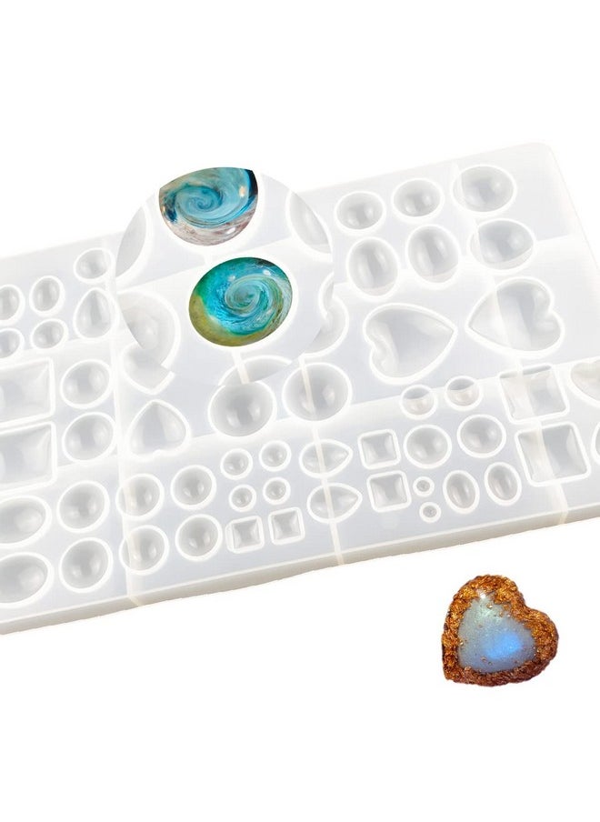 Tenalleys Silicone Resin Jewelry Casting Mold, Resin Jewelry Molds, for DIY Artcraft Project, Crafting, Gift Pendant, Pendant Earrings Making, Large  - Image 3