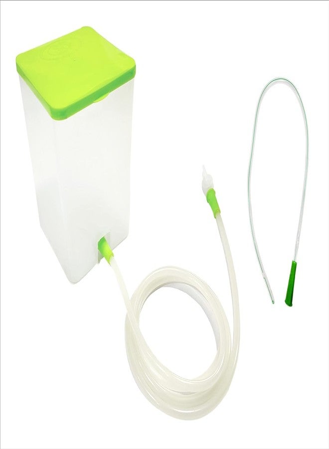 SSK Enema Kit for Home Use | PVC Colon Tip and User Manual | Reusable & Washable for Adults, Men and Women - 1500 ML - Image 2