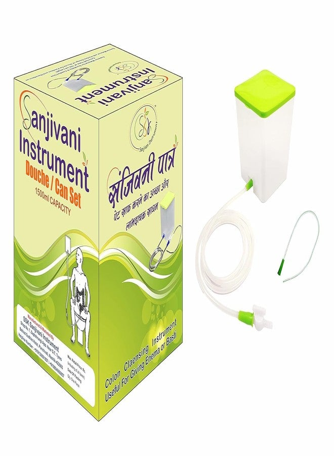 SSK Enema Kit for Home Use | PVC Colon Tip and User Manual | Reusable & Washable for Adults, Men and Women - 1500 ML - Image 1