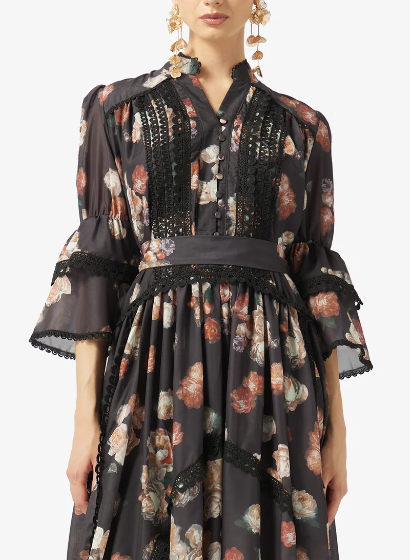 Khizana  Floral Print Dress for Women | Best Price UAE