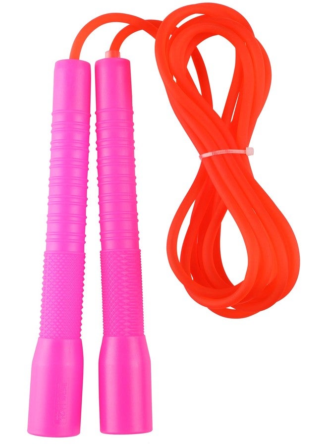 Spinway Neon Jump Rope for Exercise (Pink) - Image 3