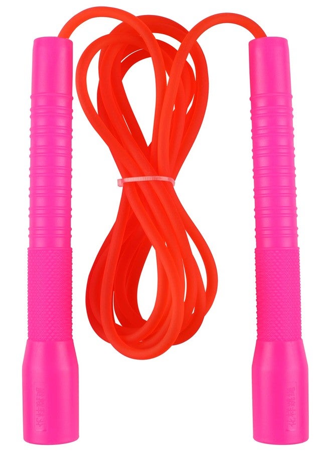 Spinway Neon Jump Rope for Exercise (Pink) - Image 2