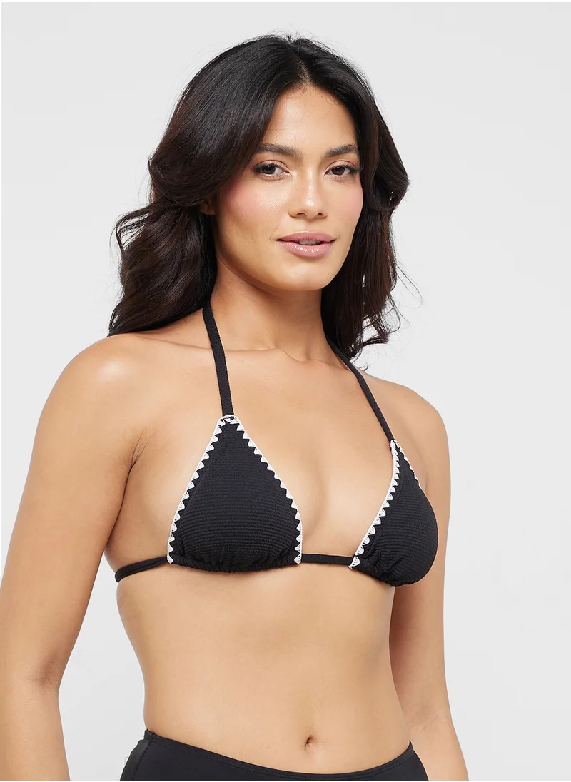 هانك مولر Halter Neck Bikini Top